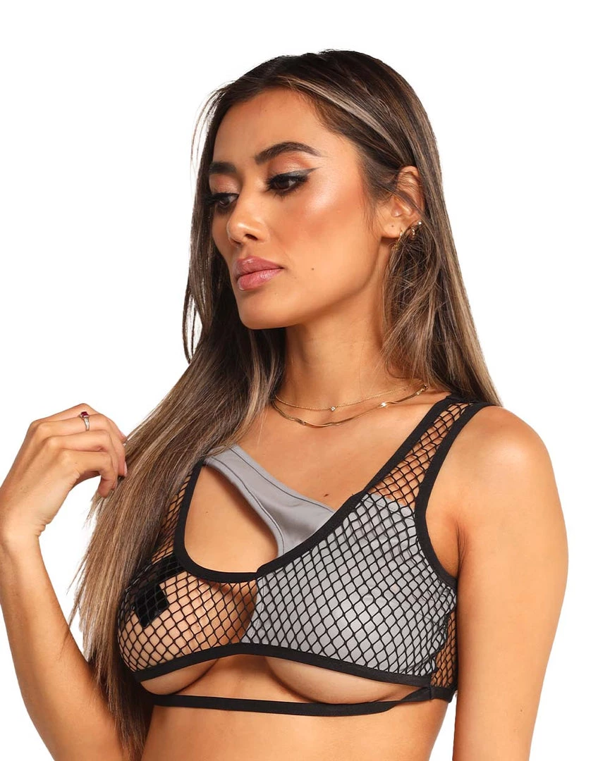 OhYes Down 4 U Reflective Fishnet Top 5 OhYes Down 4 U Reflective Fishnet Top