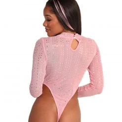 Hot & Delicious Black Bead Clothing Down If U Are Long Sleeve Bodysuit 11 Hot & Delicious Black Bead Clothing Down If U Are Long Sleeve Bodysuit
