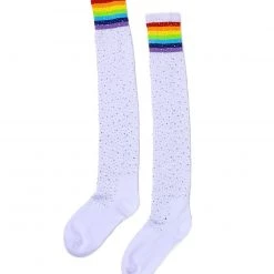 HND Accessories Pride Clothing Dream High Rainbow Socks 5 HND Accessories Pride Clothing Dream High Rainbow Socks