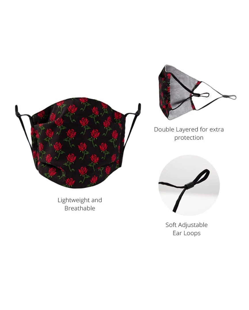 INTO THE AM Flower Of Life Adjustable Face Mask 6 INTO THE AM Flower Of Life Adjustable Face Mask