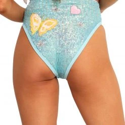 EastnWest Label Believe In Fairies Butterfly Sequin Bottoms New Arrivals