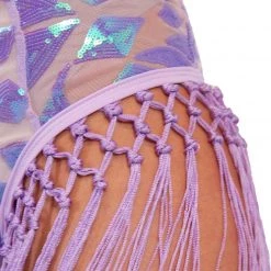 EastnWest Label Best Dressed Sequined Macrame Bottoms Clothing