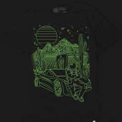 INTO THE AM Electric Desert Glow-in-the-Dark Tee