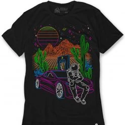 INTO THE AM Electric Desert Glow-in-the-Dark Tee