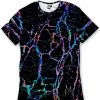 INTO THE AM Electric Rainbow Tee Men 1 INTO THE AM Electric Rainbow Tee Men