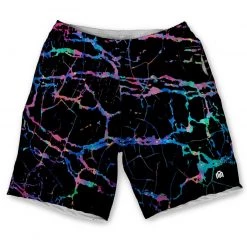 INTO THE AM Men Electric Rainbow Shorts