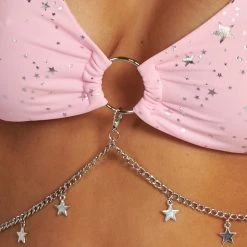 OhYes Electric Star Chain Halter Top New Arrivals