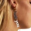 Fame Accessories F U Drop Earrings 1 Fame Accessories F U Drop Earrings