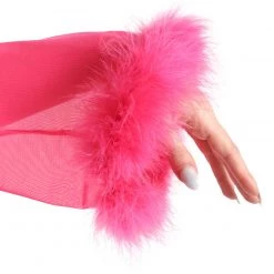 Charming Bunny New Arrivals Fabulicious Marabou Long Sleeve Crop Top 16 Charming Bunny New Arrivals Fabulicious Marabou Long Sleeve Crop Top