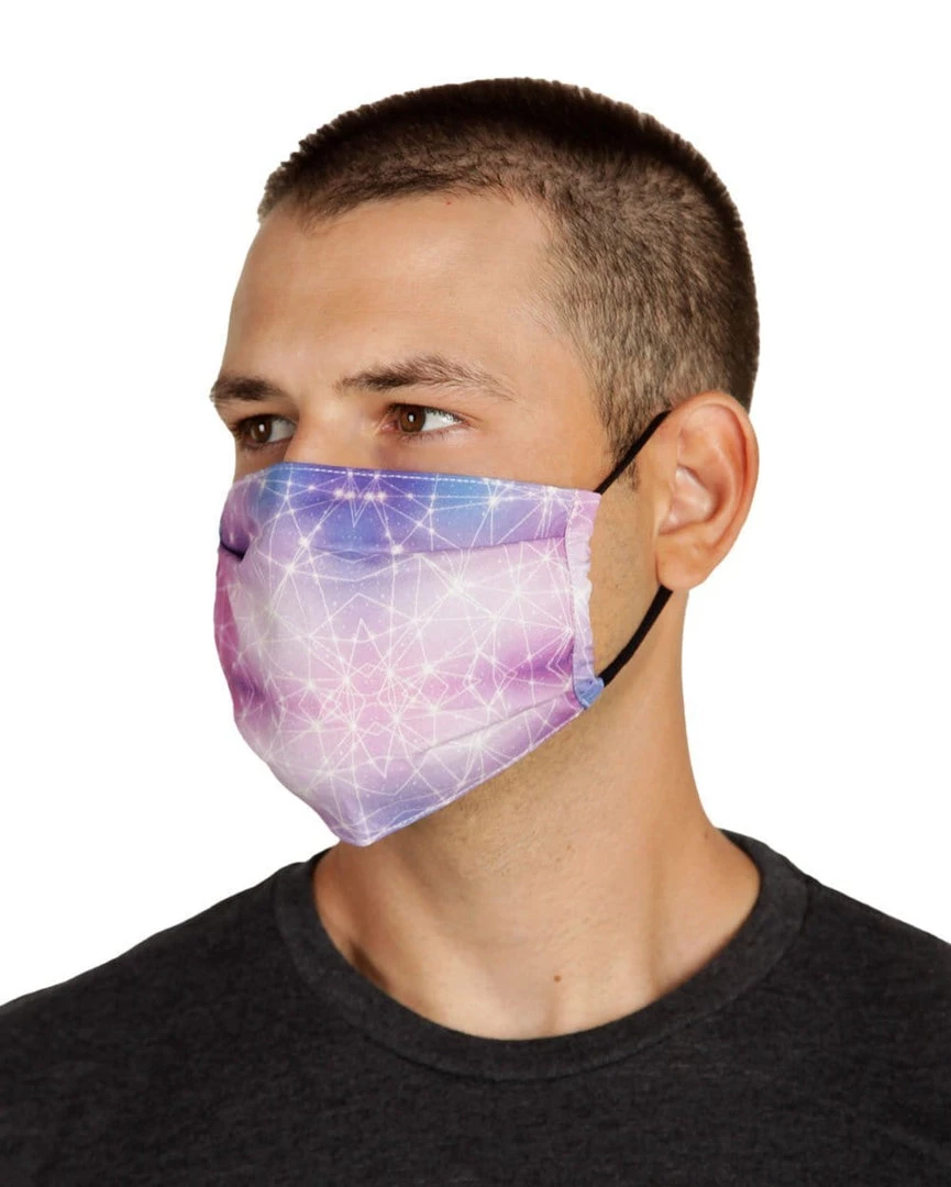 INTO THE AM Masks & Bandanas Constellations Adjustable Face Mask 5 INTO THE AM Masks & Bandanas Constellations Adjustable Face Mask