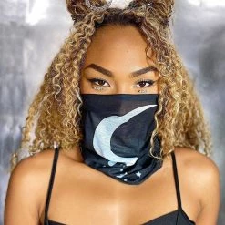 INTO THE AM Masks & Bandanas Dripping Moon Seamless Mask Bandana 10 INTO THE AM Masks & Bandanas Dripping Moon Seamless Mask Bandana