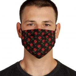 INTO THE AM Masks & Bandanas Roses Face Mask