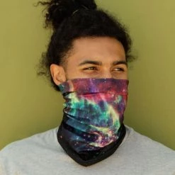 INTO THE AM Space Fade Seamless Mask Bandana 10 INTO THE AM Space Fade Seamless Mask Bandana