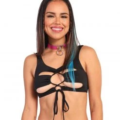 OhYes Clothing Feels Good To Be Me Cutout Top