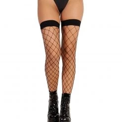 Leg Avenue Fence Net Thigh Highs