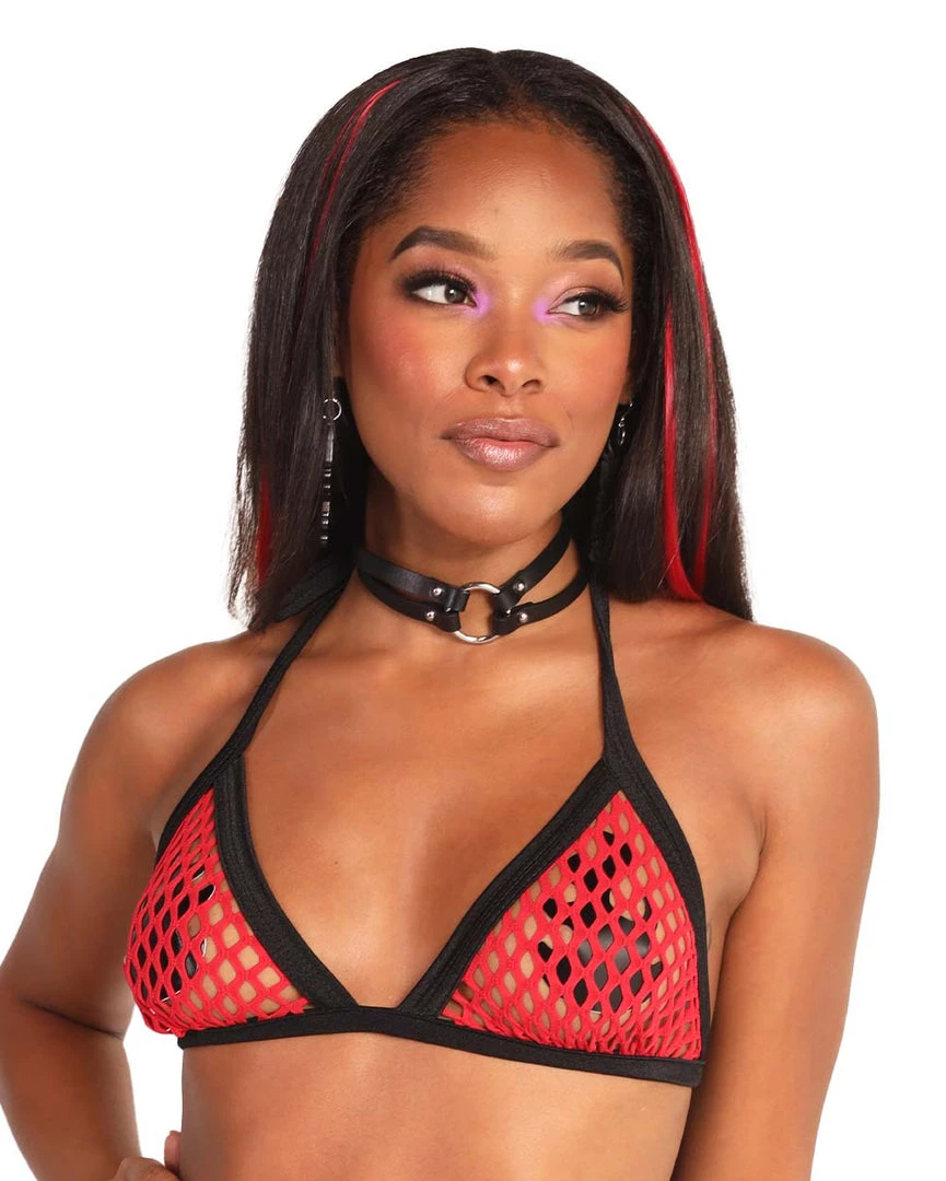 Body Language Fishnet Bikini Top 7 Body Language Fishnet Bikini Top