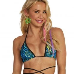 Day G Floral Love Wrap Around Bikini Top