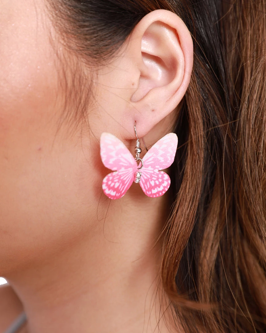 Western Fashion Accessories Flutter Wings Butterfly Earrings 3 Western Fashion Accessories Flutter Wings Butterfly Earrings