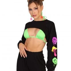 Rock & Rose Clothing For The Culture Ultra Crop Top