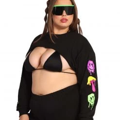 Rock & Rose Clothing For The Culture Ultra Crop Top