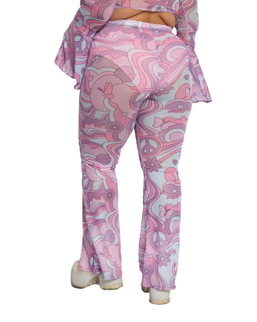 Cherry Mellow, Inc. Free Spirit Cutie Mesh Bell Bottoms Clothing 13 Cherry Mellow, Inc. Free Spirit Cutie Mesh Bell Bottoms Clothing