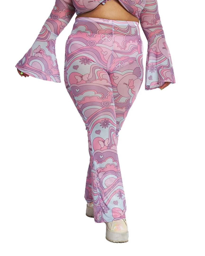 Cherry Mellow, Inc. Free Spirit Cutie Mesh Bell Bottoms Clothing 9 Cherry Mellow, Inc. Free Spirit Cutie Mesh Bell Bottoms Clothing