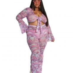 Cherry Mellow, Inc. Free Spirit Cutie Mesh Bell Bottoms Clothing 22 Cherry Mellow, Inc. Free Spirit Cutie Mesh Bell Bottoms Clothing