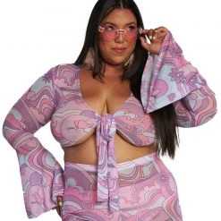 Cherry Mellow, Inc. Clothing Free Spirit Cutie Mesh Longsleeve Top 18 Cherry Mellow, Inc. Clothing Free Spirit Cutie Mesh Longsleeve Top