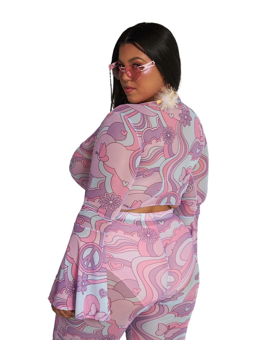 Cherry Mellow, Inc. Clothing Free Spirit Cutie Mesh Longsleeve Top 11 Cherry Mellow, Inc. Clothing Free Spirit Cutie Mesh Longsleeve Top