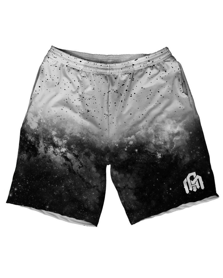 INTO THE AM Bottoms Galaxy Splatter Shorts 3 INTO THE AM Bottoms Galaxy Splatter Shorts