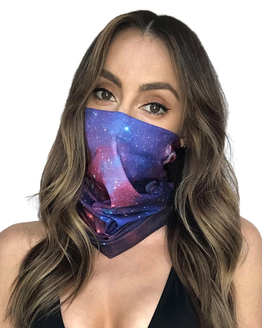 INTO THE AM Masks & Bandanas Galaxy Seamless Mask Bandana 4 INTO THE AM Masks & Bandanas Galaxy Seamless Mask Bandana