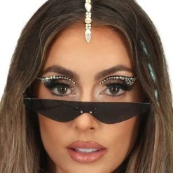 Western Fashion Glow In The Dark Hair Jewels Accessories