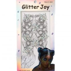 Western Fashion Glow In The Dark Floral Hair Jewels Accessories