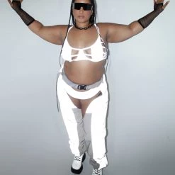 Hot & Delicious Black Bead Go Get 'Em Reflective Chaps