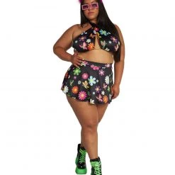 Cherry Mellow, Inc. Groovy Avenue Mini Skirt Clothing