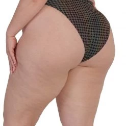 Dippin Daisies Groovy BB Reflective High Cut Booty Shorts 21 Dippin Daisies Groovy BB Reflective High Cut Booty Shorts