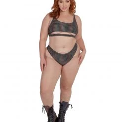 Dippin Daisies Groovy BB Reflective High Cut Booty Shorts 20 Dippin Daisies Groovy BB Reflective High Cut Booty Shorts