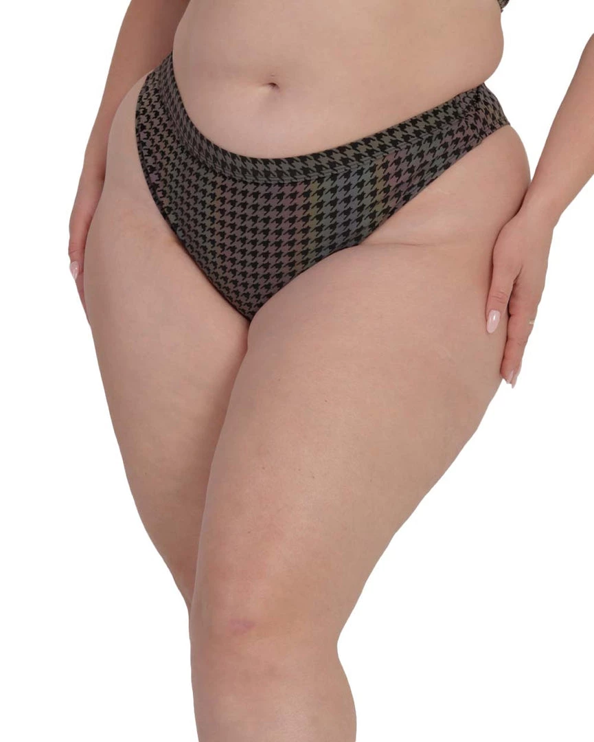 Dippin Daisies Groovy BB Reflective High Cut Booty Shorts 10 Dippin Daisies Groovy BB Reflective High Cut Booty Shorts