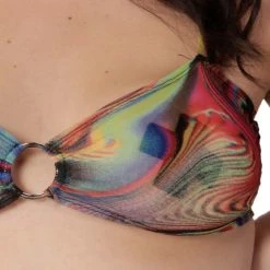 One By One Apparel Groovy Gal Crop Top