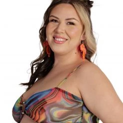 One By One Apparel Groovy Gal Crop Top