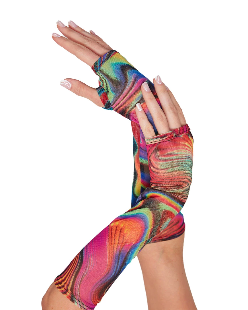 One By One Apparel Groovy Gal Mesh Arm Warmers 3 One By One Apparel Groovy Gal Mesh Arm Warmers