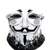 INTO THE AM Guy Fawkes Seamless Mask Bandana Masks & Bandanas