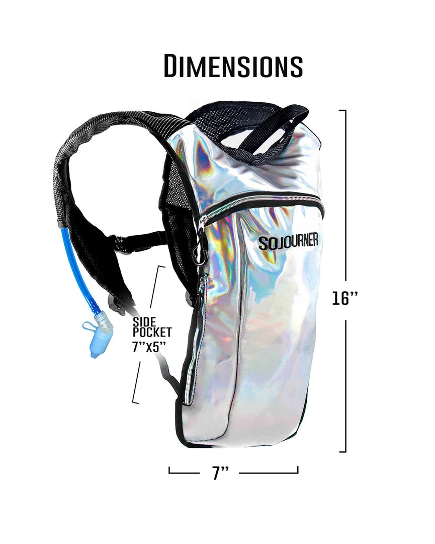 SoJourner Hella Holographic Hydration Pack 8 SoJourner Hella Holographic Hydration Pack
