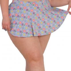 OhYes Happy Blossoms Skater Skirt Bottoms