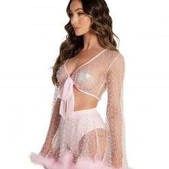 Hot & Delicious Black Bead Happy Ever After Marabou Mesh Top 10 Hot & Delicious Black Bead Happy Ever After Marabou Mesh Top