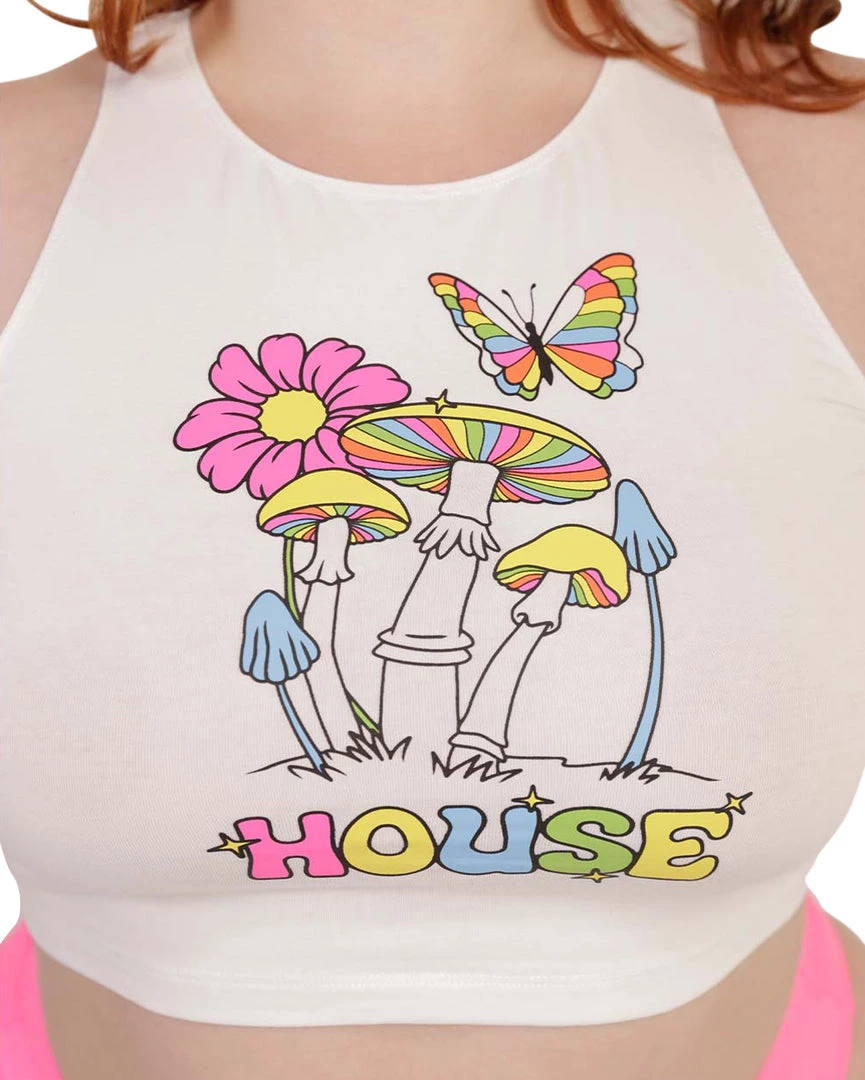 OhYes Clothing Hazy House Halter Tank Top 9 OhYes Clothing Hazy House Halter Tank Top