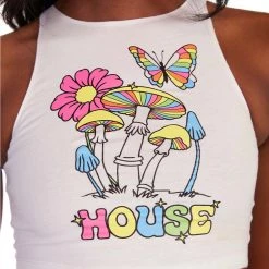 OhYes Clothing Hazy House Halter Tank Top