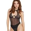 Mapale Bodysuits & One-Pieces Heavenly Haze Mesh Bodysuit