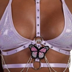 HoneiiBeth X IHeartRaves Holly Blue Butterfly Harness 11 HoneiiBeth X IHeartRaves Holly Blue Butterfly Harness