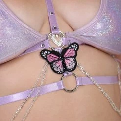HoneiiBeth X IHeartRaves Holly Blue Butterfly Harness 15 HoneiiBeth X IHeartRaves Holly Blue Butterfly Harness